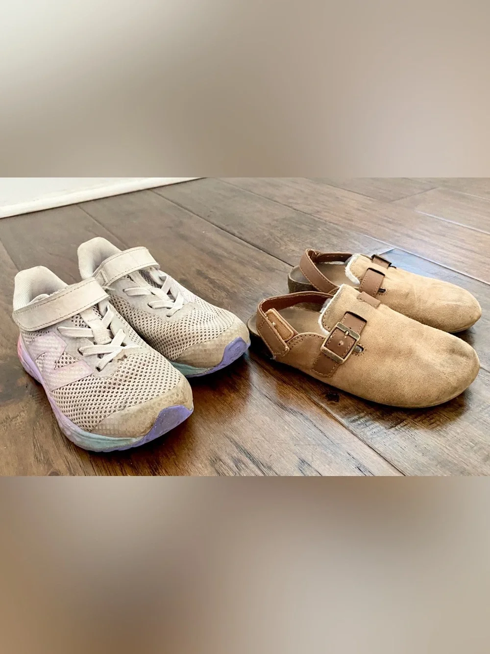 Kids Shoe Bundle – New Balance Sneakers + Old Navy Clogs